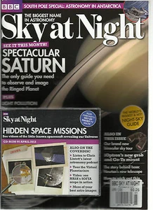 SKY AT NIGHT, APRIL, 2013   (  THE BIGGEST NAME IN ASTRONOMY *  SPECTULAR SATURN - Imagen 1 de 1