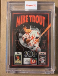 2021 Topps Project 70 Mike Trout 2011 Topps Baseball DJ Skee  - Picture 1 of 1