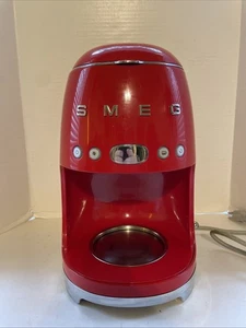 Smeg DCF02RDUS Drip Filter Coffee Machine, Red No coffee pot. - Picture 1 of 9