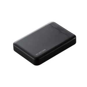 ELECOM HDD External Hard Disk 1TB Direct Storage from Video Camera Shock Absorbi - Picture 1 of 4