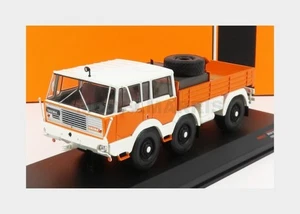 IXO-MODELS TRU039.22 TATRA - 813 6x6 TRUCK 3-ASSI 1968 - YELLOW WHITE - 1/43 - Foto 1 di 2