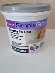 Custom Building Products Simplegrout Quart Delorean grau vorgemischt geschliffen 380 - Bild 1 von 9
