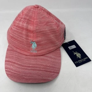 U.S. Polo Association Adjustable Hat Cap Pink USPA Women's New With Tags - Picture 1 of 11