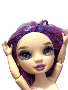 Rainbow High Serie 3 Orchidee Lila Emi Vanda Nude Puppe Nur Spaß Gelenk - Bild 1 von 4