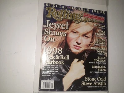 Rolling Stone Magazine #802/803 Dec. 27/Jan. 7, 1998/1999 Jewel WWF Steve Austin - Image 1 of 2