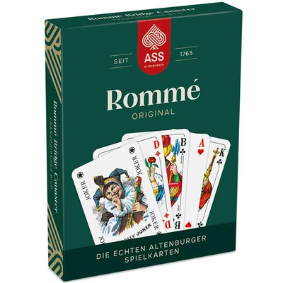 CARTAMUNDI DEUTSCHLAND Rommé, französisches Bild | ASS Altenburger | Spiel | 10045037-0001 | Deutsch