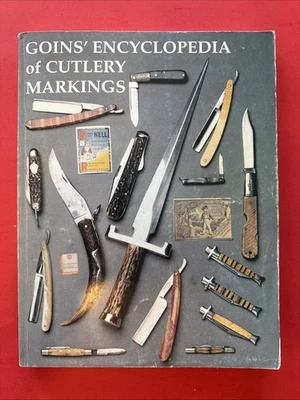 Goins' Encyclopedia of Cutlery Markings 1998 Softcover RARE - Image 1 of 4