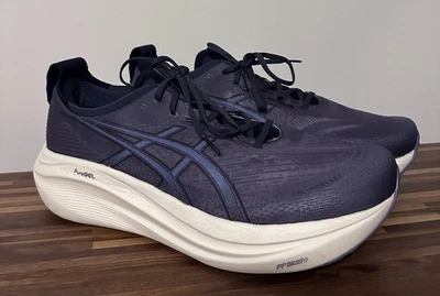 Sneakers e scarpe da ginnastica uomo ASICS GEL-Nimbus 27 larghe blu - Immagine 1 di 4