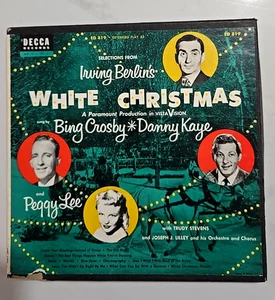 Irving Berlin's White Christmas - EP 45 RPM - 3 Record Album Set - Like New - Imagen 1 de 7