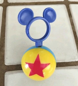 Spinning top Disney Pixar Luxo Ball Fidget con clip Topolino leggermente usato - Foto 1 di 4