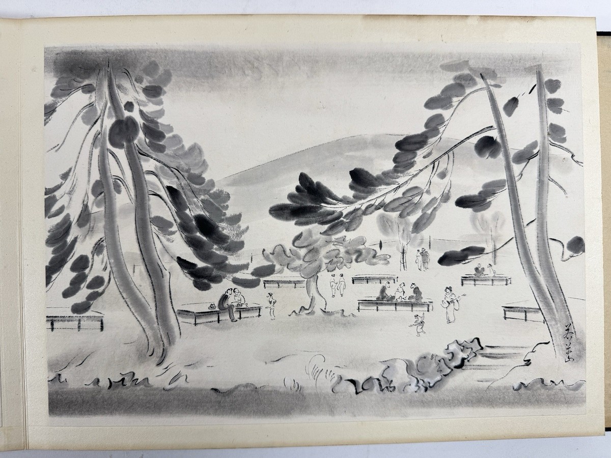 古い日本絵　短冊　印有り TOYOKUNI UTAGAWA II 二代目 歌川 豊国 (Toyoshige) (1777–1835)