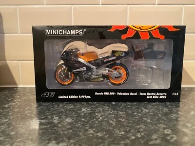 MINICHAMPS 1 12 2000 Honda NSR 500 valentino Rossi test bike ltd 9.999 pc - Image 1 of 2