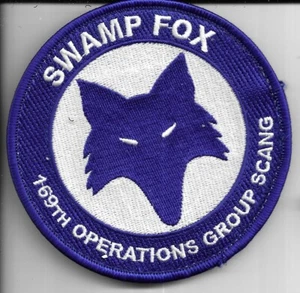 USAF PATCH 169 OPERATIONS GROUP SWAMP FOX F-16 ANG US AIR FORCE SQUADRON PATCH - Picture 1 of 1