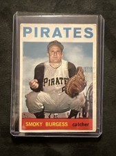 1964 Topps #37 Smoky Burgess Pirates