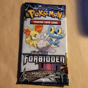 1 X POKEMON TCG BOOSTER - FORBIDDEN LIGHT SAMPLING PACK (3) - (SEALED) M 2017 - Picture 1 of 1
