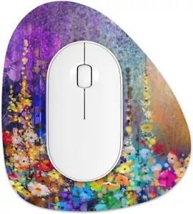 Small Mouse Pad 6 X 7 Inch, Irregular Mini Mouse Pad with Non-Slip Rubber Base, - Picture 1 of 3