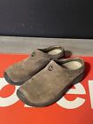 Merrell Encore Suede Mules Slides Slip On Brown Tan Mocs Women Size 65