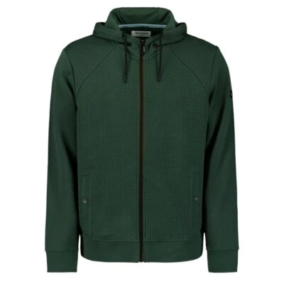No Excess Chaqueta De Sudadera Para Hombre Verde Oscuro 25100907 052 - Imagen 1 de 4