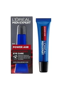 LOreal Men Expert Power Age Revitalising Eye Care 15ml LOreal Hyaluronic Acid - Picture 1 of 1