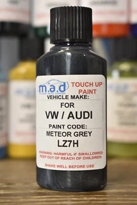 LZ7H/X5 METEOR GREY FOR AUDI 30ML TOUCH UP KIT PAINT A1 A3 A4 A5 A6 A7 TT A8 Q5 - Picture 1 of 1