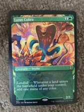 MTG Lotus Cobra SHOWCASE ZENDIKAR RISING ZNR NM/M