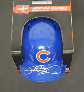 SAMMY SOSA SIGNED RAWLINGS MINI HELMET WITH JSA COA - CHICAGO CUBS - Picture 1 of 3