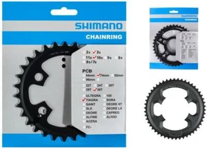 Shimano Tiagra FC-4703 10 Speed Triple Genuine Replacement Chainring In Grey - Picture 1 of 4