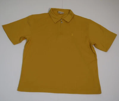 Masters Golf Shirt Men’s Size 52 Yellow 1/4 Zip Pullover - Image 1 of 4