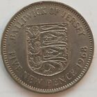 Old Coin 1968 Balwick of Jersey Five New Pence 