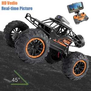 Cámara 1:18 1080P 4x4 2,4 G coche de radiocontrol Wifi cámara en tiempo real camión rastreador de rocas - Imagen 1 de 11
