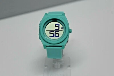New Nixon Time Teller Digital Mint Green A417 302-00 $80 Watch - Image 1 of 4