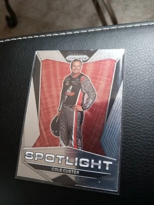2022 Panini Prizm Racing Cole Custer Spotlight Insert #S-7 - Image 1 of 2