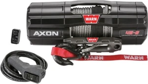 Warn Axon 4500-S Winch with Synthetic Rope Black 101140 - Picture 1 of 4