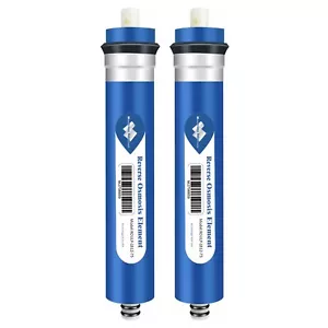 2 Pack 75 GPD Reverse Osmosis RO Membrane Water Filter Universal Cartridge NSF58 - Picture 1 of 11