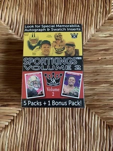 2021 Sports Kings Volume 2 Sportkings Factory Sealed Blaster Box. - Bild 1 von 1