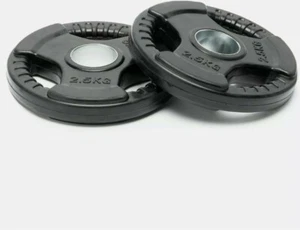 Brand new Olympic Rubber Trigrip Weight Plates 2x 5kg - Picture 1 of 3