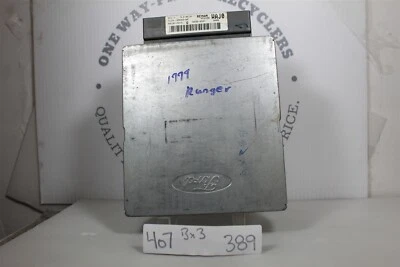 Unidad de control del motor YU7A12A650NA Ford Ranger 1999-2000 módulo ECU 389 4O7 B3 Foto 1 de 4