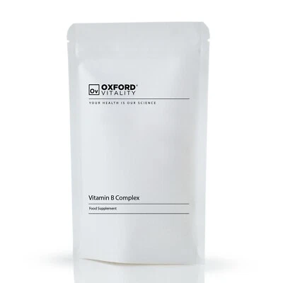 OXFORD VITALITY Vitamin B Komplex Tabletten hohe Stärke 100 % RDA Vitamine Biotin Folsäure B12