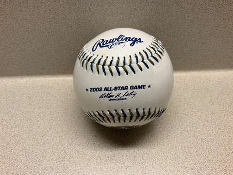 2002 All Star Game Rawlings Baseball! Miller Park Milwaukee Brewers Cover
