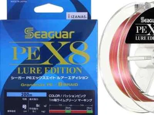KUREHA SEAGUAR PEX8 Lure edition Passion pink #1-20 lb 150m Made in Japan 1 - Picture 1 of 3