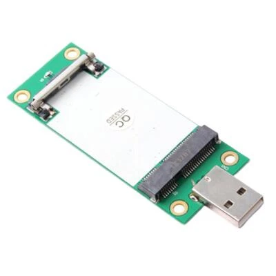 Mini PCI-E WWAN Card to USB Adapter & SIM Slot for full-height 3G/4G Module - Image 1 of 4