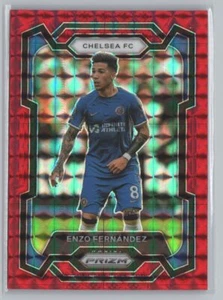 2023-24 Panini Prizm Premier League #197 Enzo Fernandez Red Mosaic - Picture 1 of 2