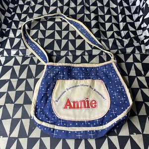 VTG 1982 Knickerbocker Annie "Tomorrow Tomorrow I Love You Tomorrow" Tote Bag - Picture 1 of 13