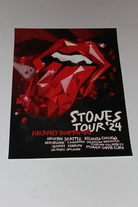 Rolling Stones - original Druck - Hackney Diamonds Amerika Tour 2024 - Bild 1 von 4