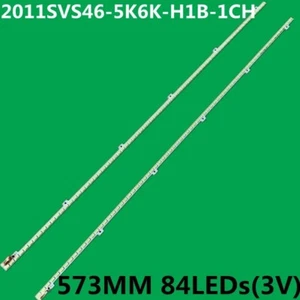 Tira LED(2) Samsung BN64-01644A UE46D7000 UE46D6100 UE46D5000 UE46D6000 - Imagen 1 de 6