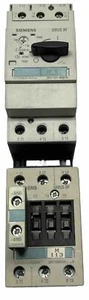 Arrancador de motor manual Siemens Sirius 3RV1031-4EB10 con relé 3RT1033-1A..0 - Imagen 1 de 15