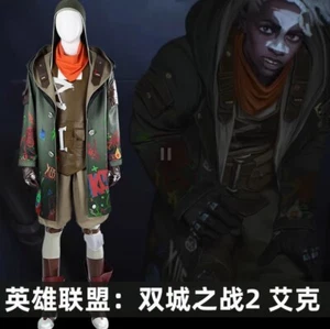 LOL Arcano Temporada 2 Ekko Conjunto Halloween Conjunto Completo Uniforme Disfraz Juegos con disfraces - Imagen 1 de 23