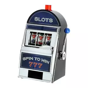 Spardose Slot Machine Einarmiger Bandit Spielautomat für Zuhause Sparbüchse - Bild 1 von 1