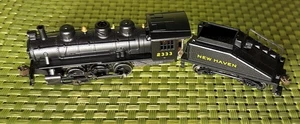 Bachmann N Scale 2333 New Haven RR Steam Switcher & Slope Tender USRA 060 #50563 - Picture 1 of 10