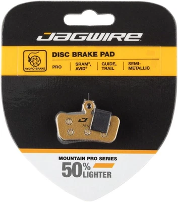 Jagwire Mountain Pro Alloy Semi-Metallic Disc Brake Pads for Guide RSC & Avid - Image 1 of 2